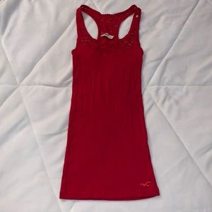 HOLLISTER Lace detail tank top